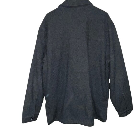 Chaps Ralph Lauren Grey Wool Blend Men's Jacket Size XL Winter - Picture 4 of 6